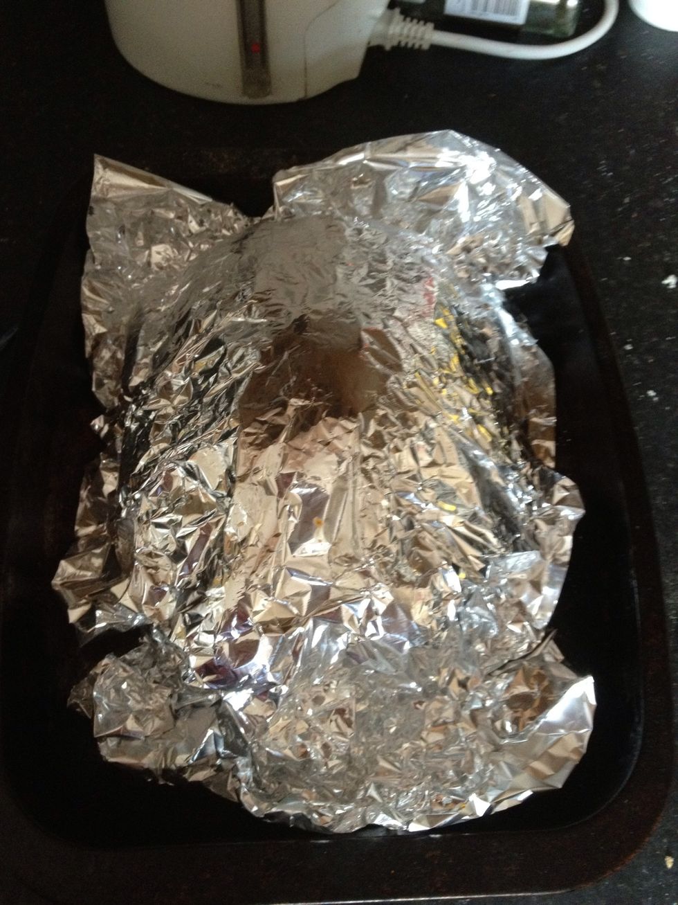 Cover and marinade for 24 hrs!