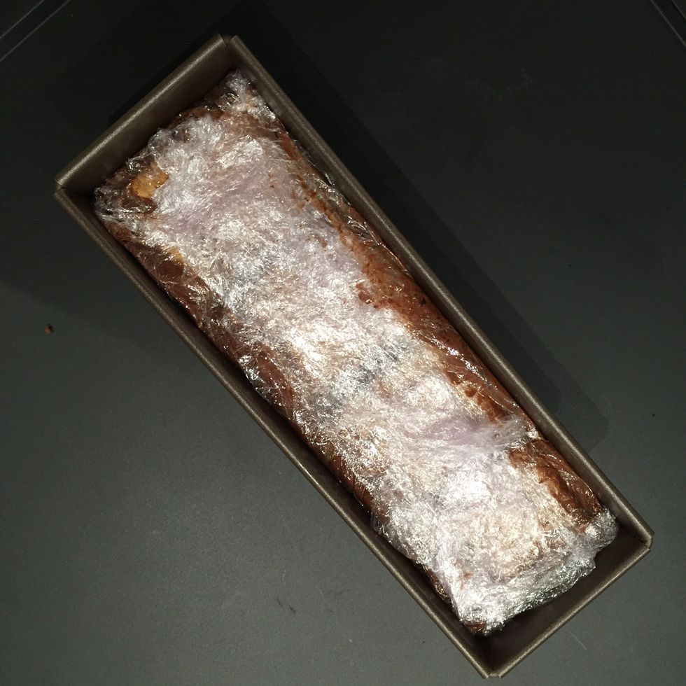 Cover and refrigerate for 4 hrs at leadt