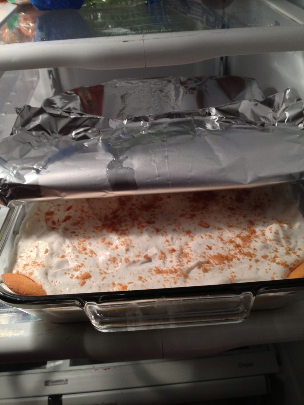 Cover and refrigerate for at least 3 hours.