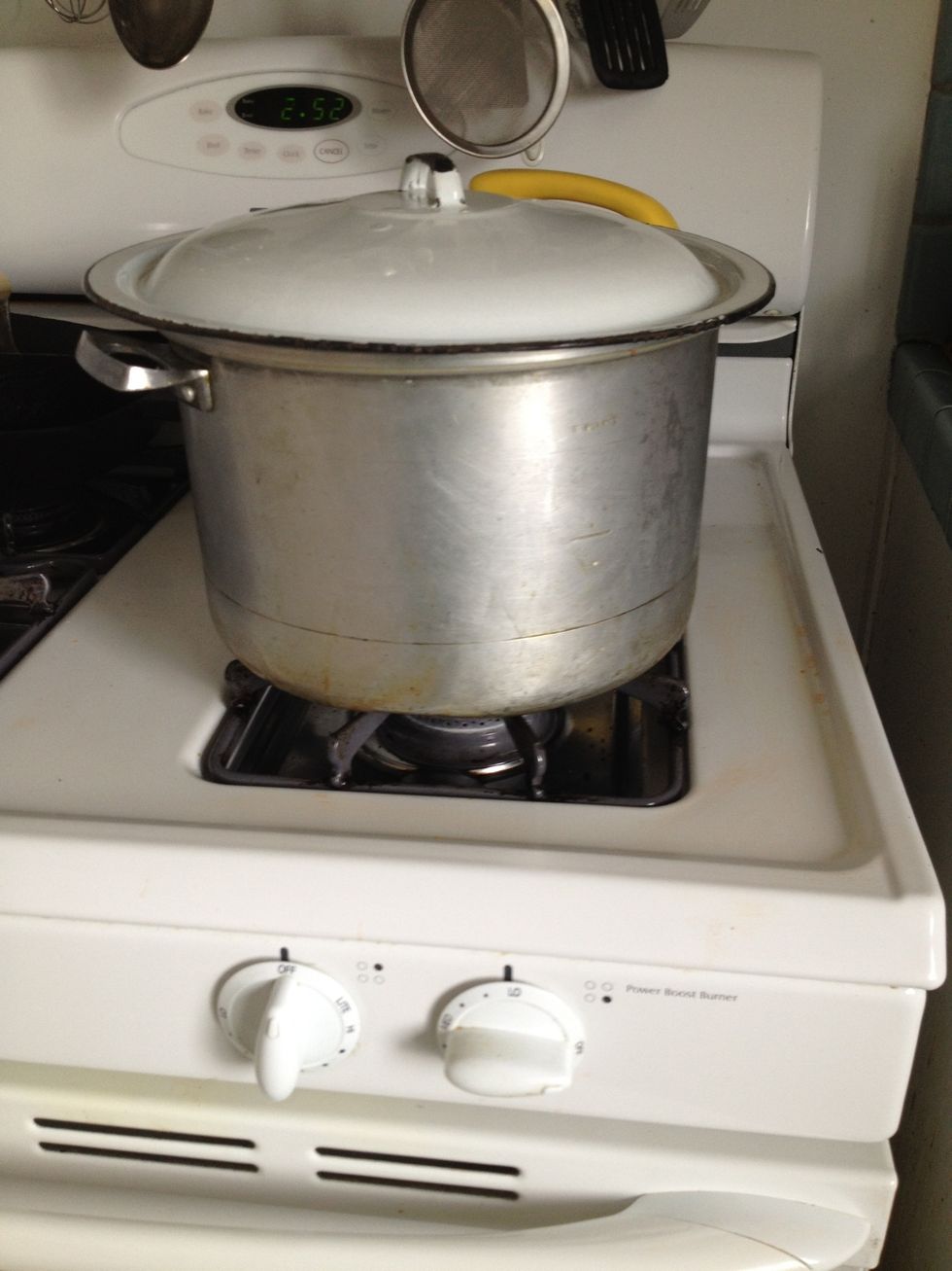 Cover and turn down to low. Simmer for several hours, stirring from time to time. Taste the sauce every once in awhile to see if you need to adjust - a bit more salt? Oregano? Sugar? Add to taste.