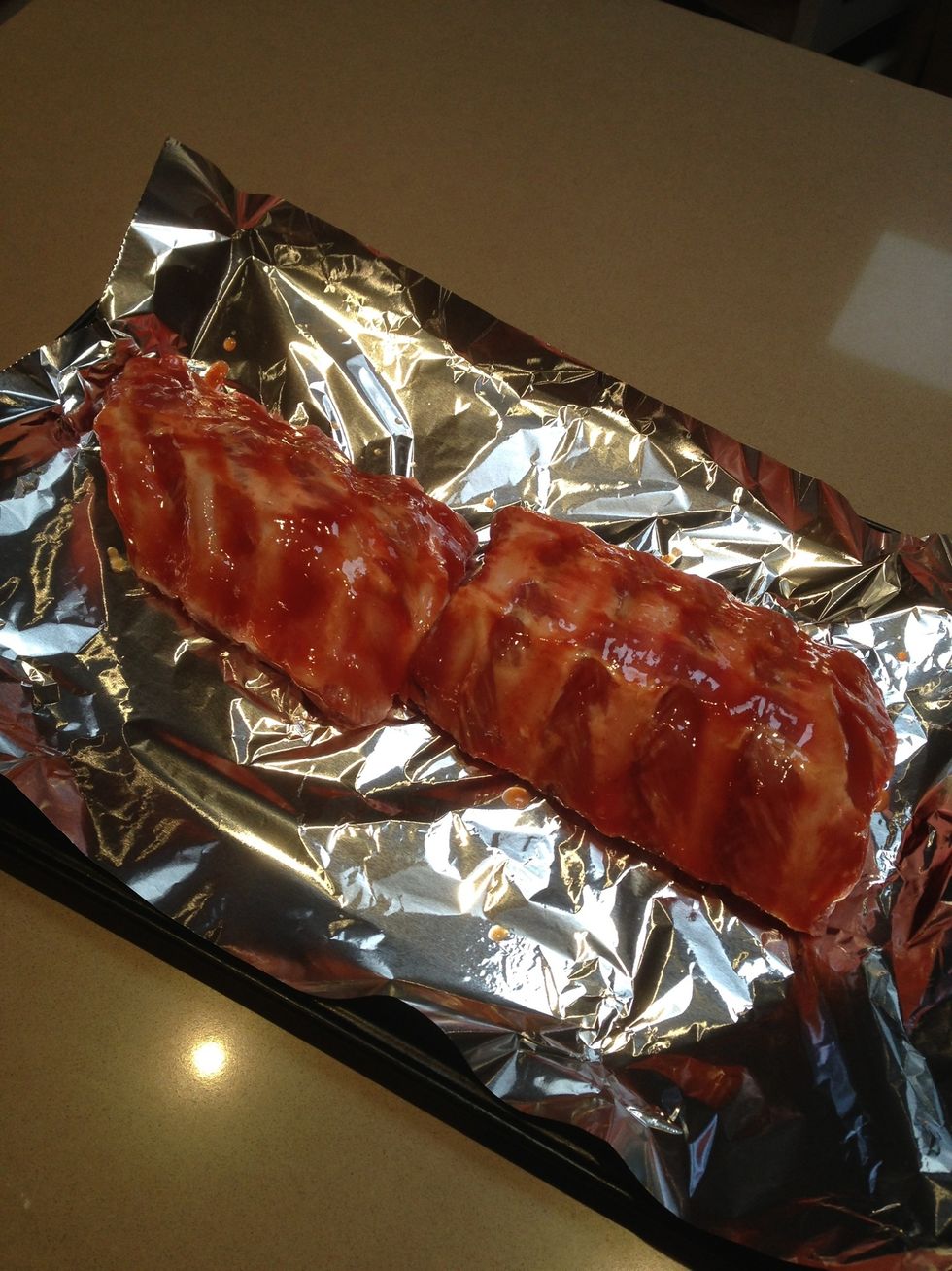 Cover both sides well