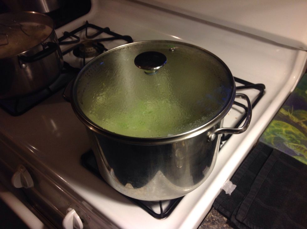 Cover for 8 minutes. stir occasionally.