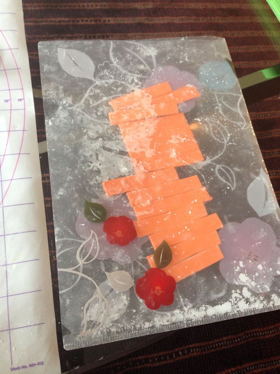 Cover in your old school folder