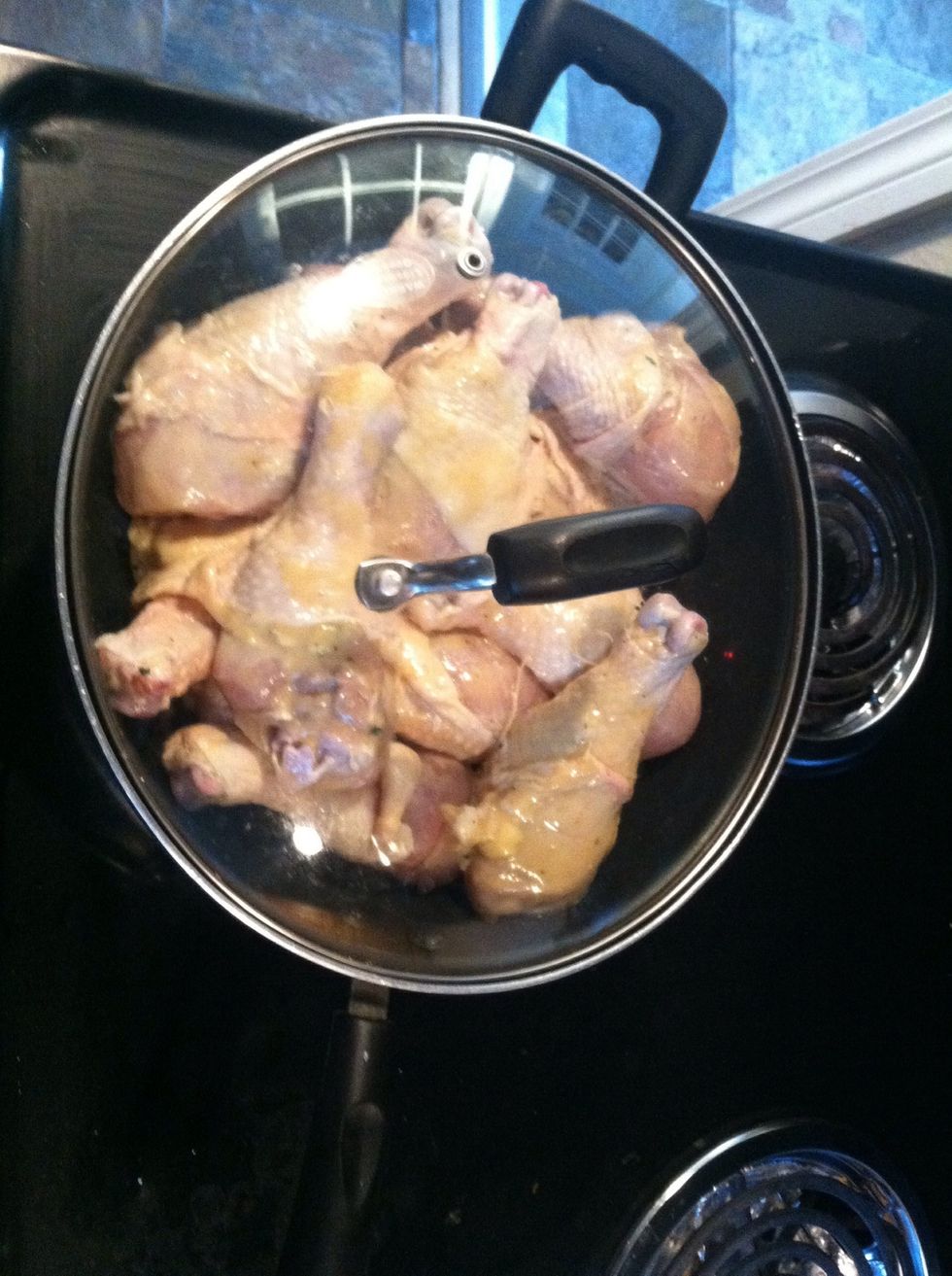 Cover it and leave it be for about 10 mons