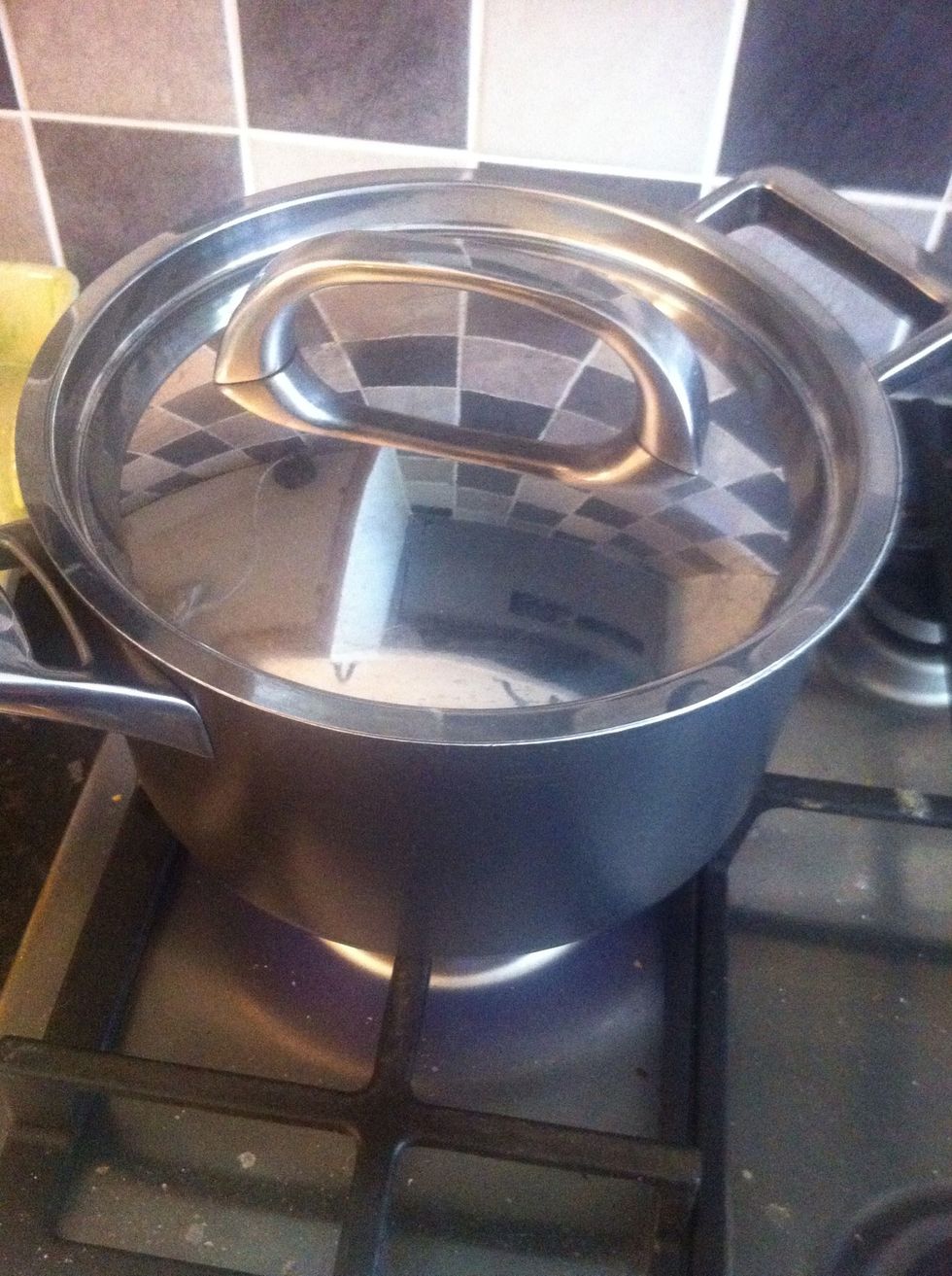 Cover it and leave it for 10 minutes or less till it become soft