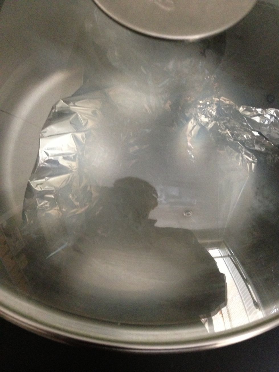 Cover. Let cool then peel wash and dran