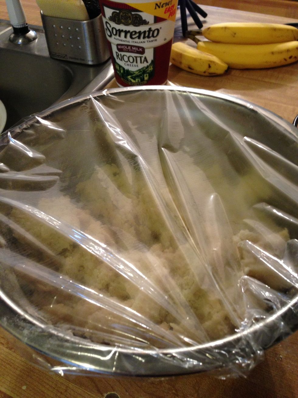Cover lightly with plastic wrap and let sit, 30 minutes.