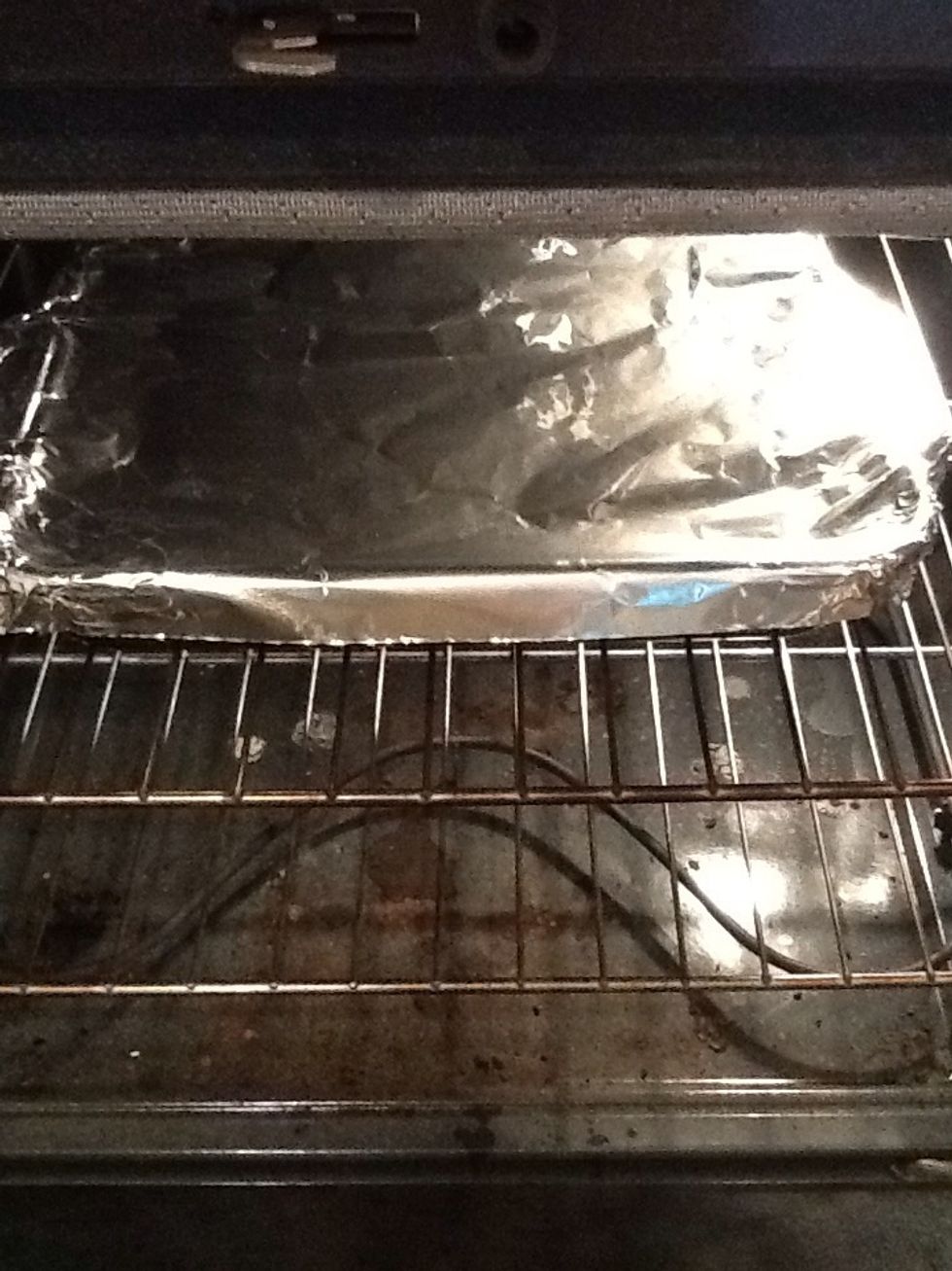 Cover pan with foil and bake for 30 minutes.