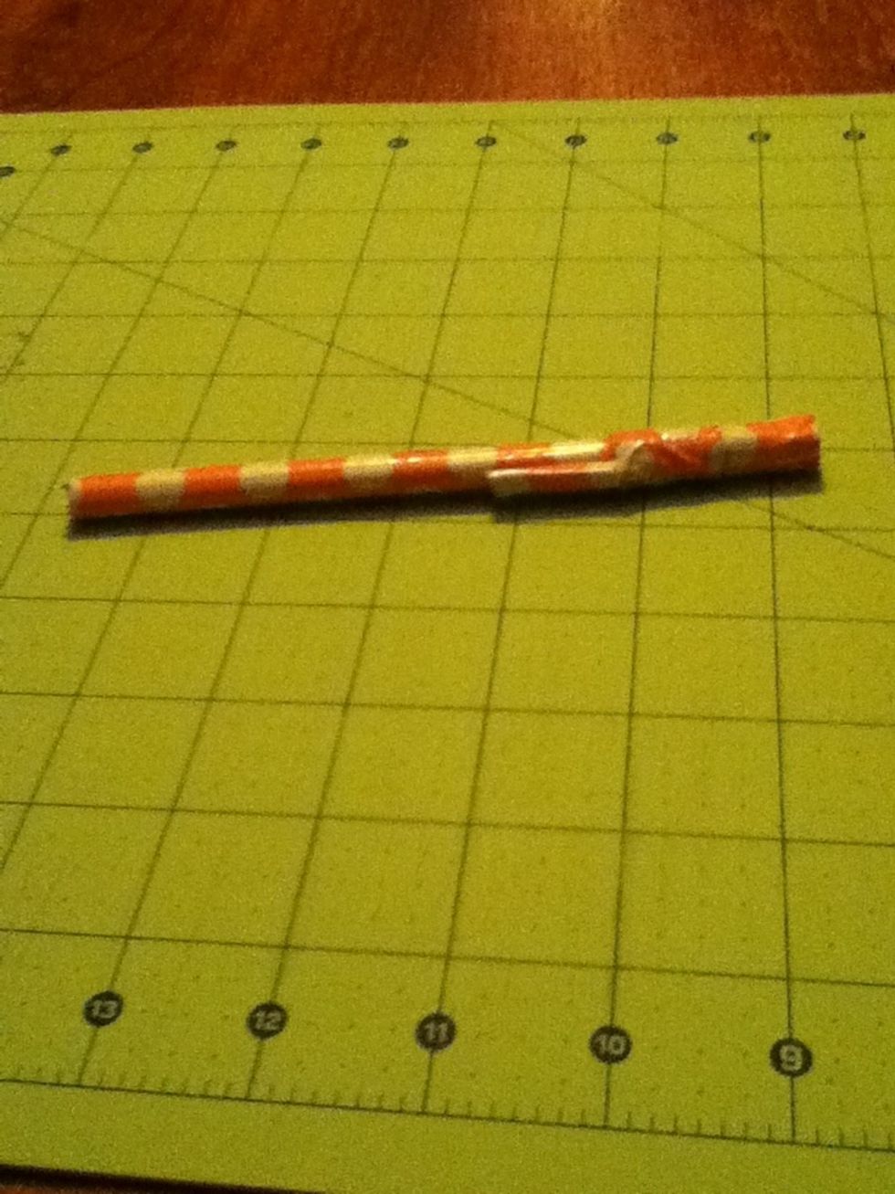 Cover pen in duct tape
