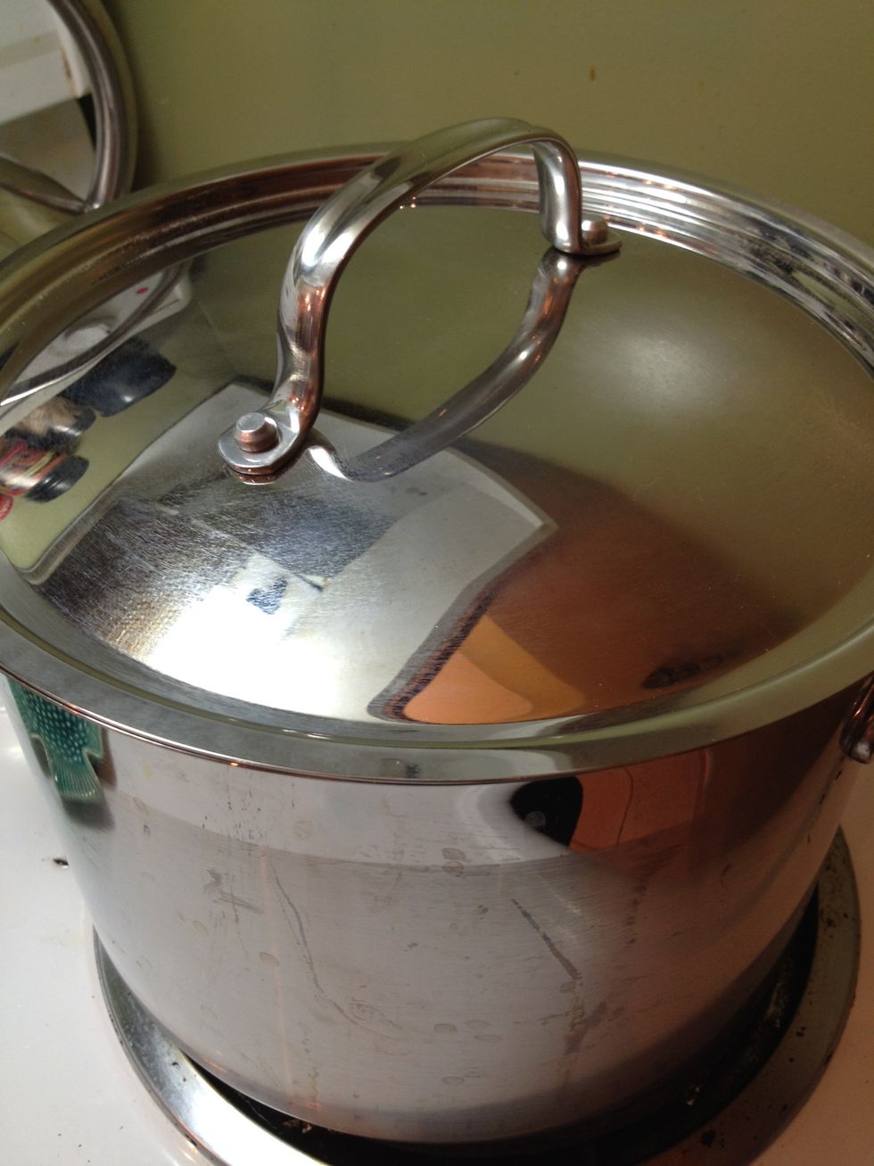 Cover pot and let boil from 13-15 minutes. You'll know the mussels are done because they will open up. Discard any mussels that do not open.