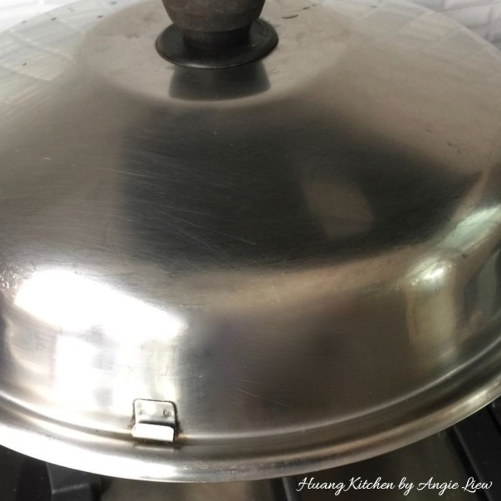 Cover & simmer over low heat for 15 minutes, making sure that the heat is giving a gentle simmer rather than a rapid boil. Stir and check on the mushrooms occasionally throughout the braising process.