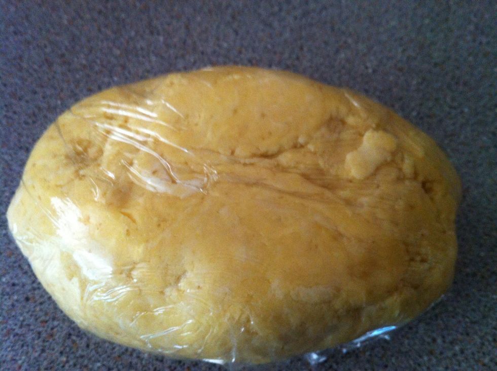 Cover the dough and refrigerate for 20 minutes