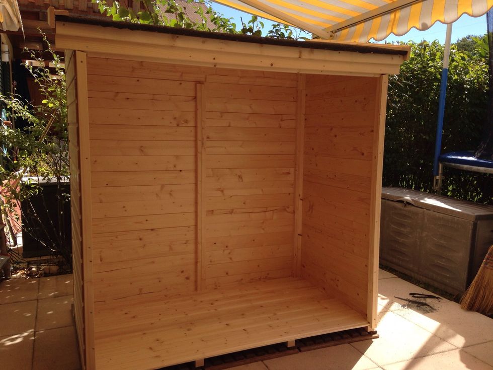 Cover the front top beam