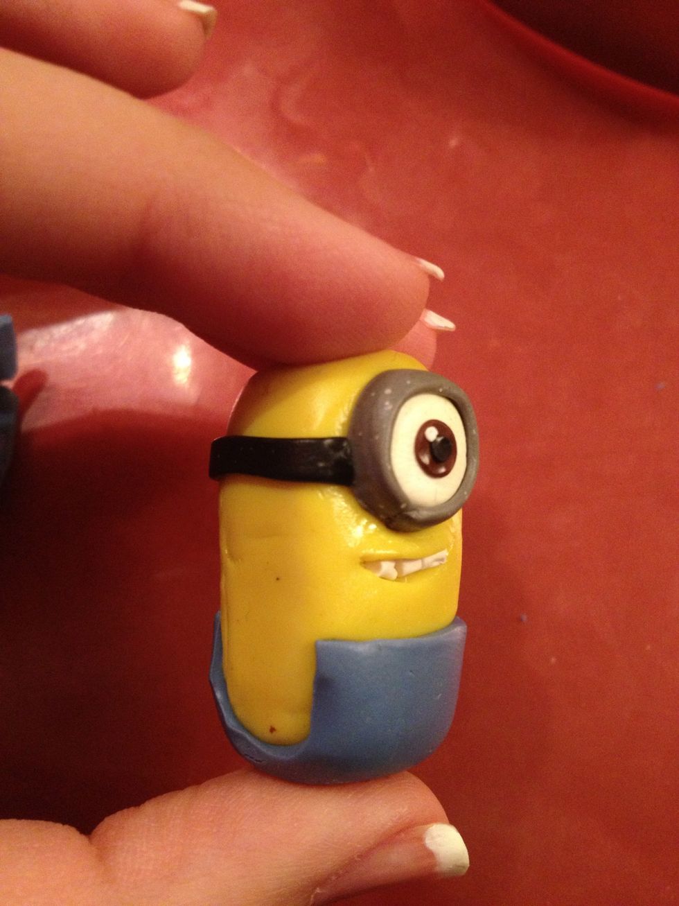 Cover the minion with his future pants.