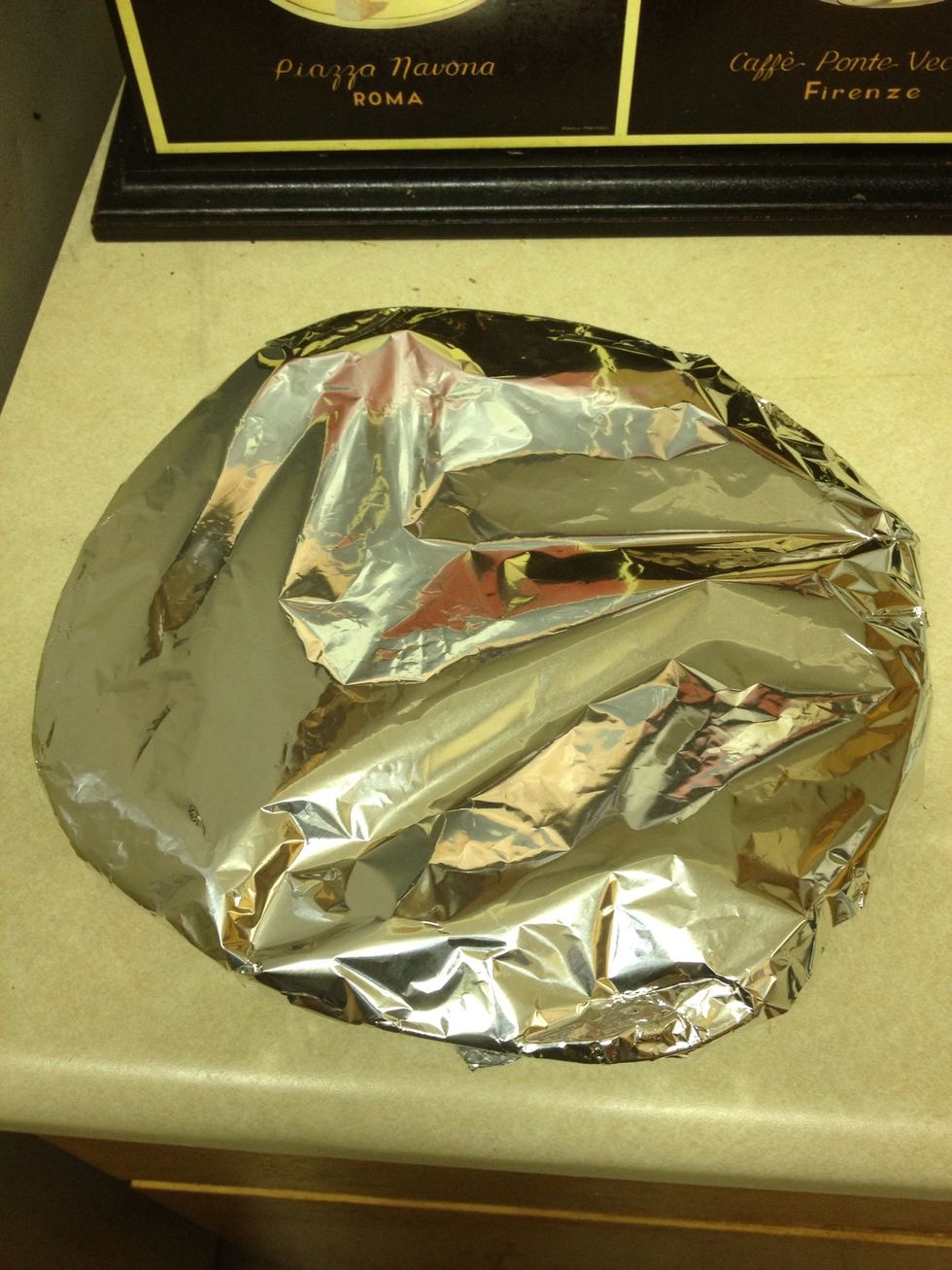 Cover the plate with aluminum foil and place in refrigerator for at least a few hours prior to cooking in order to let the seasoned meat tenderizer marinate into the meat.