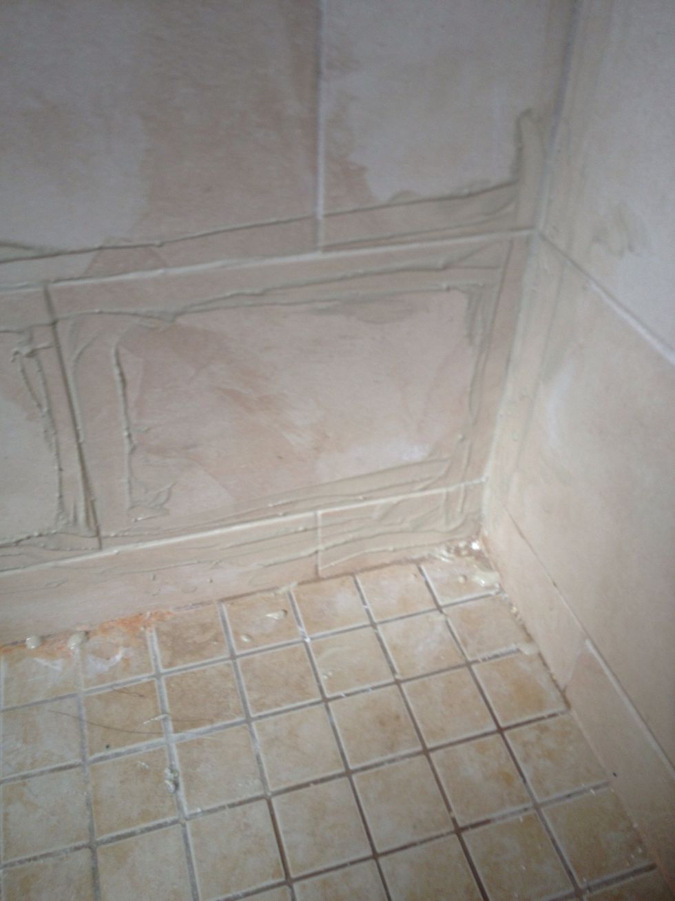 Cover the seams, according to the directions