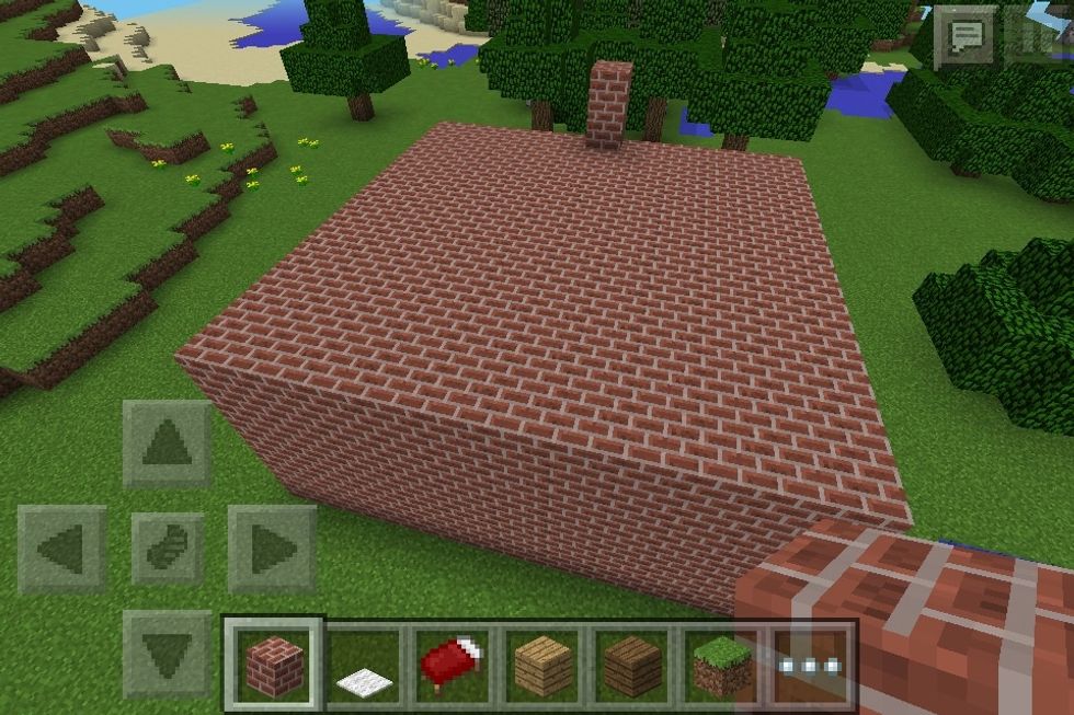 Cover the top. In other words build the roof