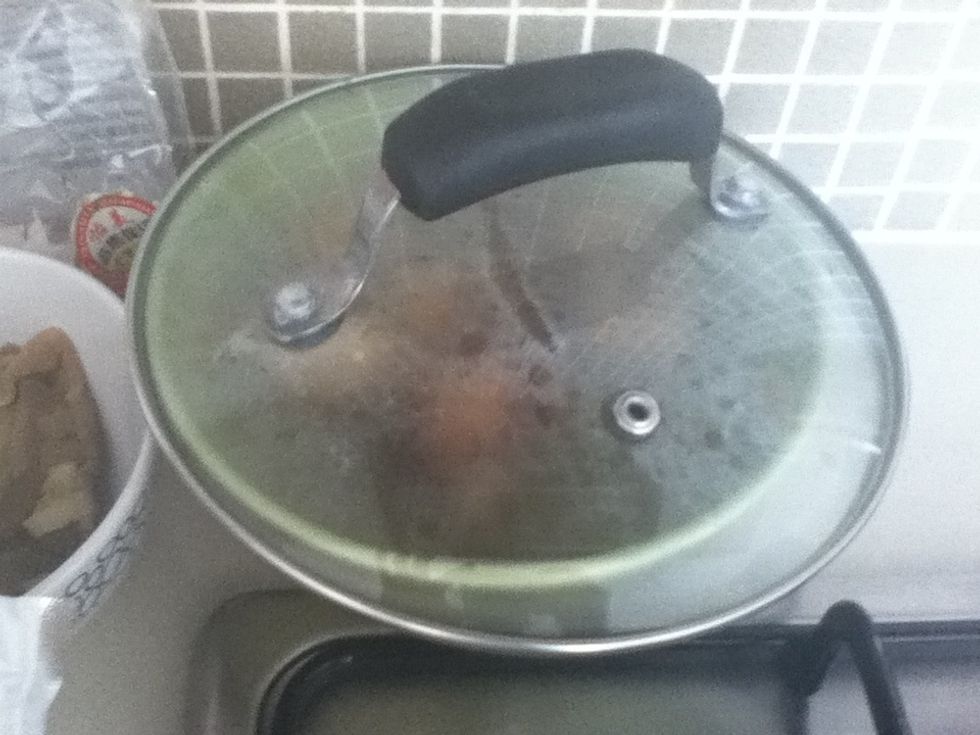 Cover them for around 5 minutes and repeat the procedure a second time after washing them properly