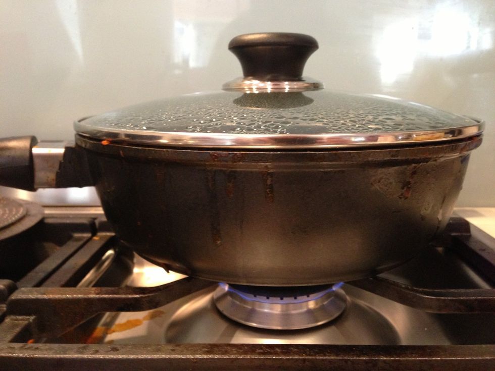 Cover vegetables / beef / onion / Passata with lid Set to low heat, cook on gentle simmer for 30mins - 1 hour (to make sure vegetables are cooked to textural liking)