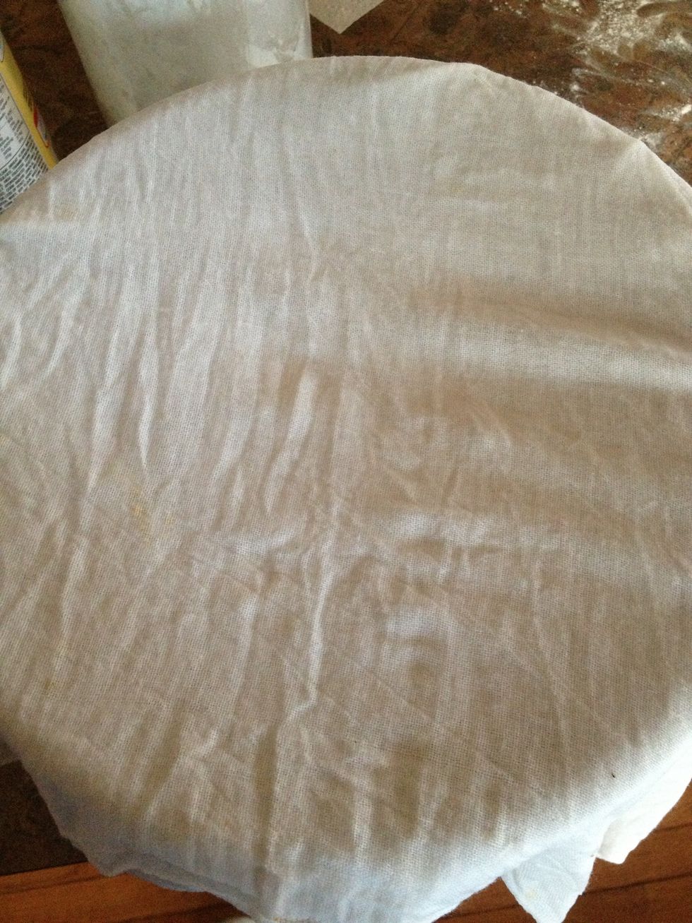 Cover with a damp towel.