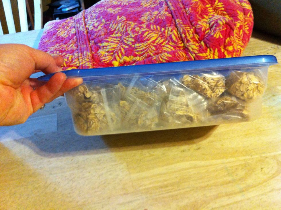Cover with lid..