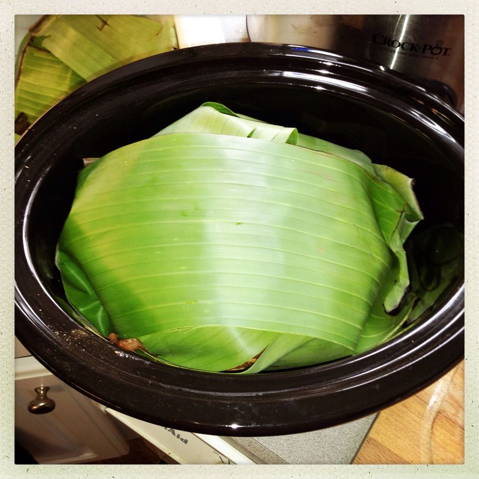 Cover with more leaves.