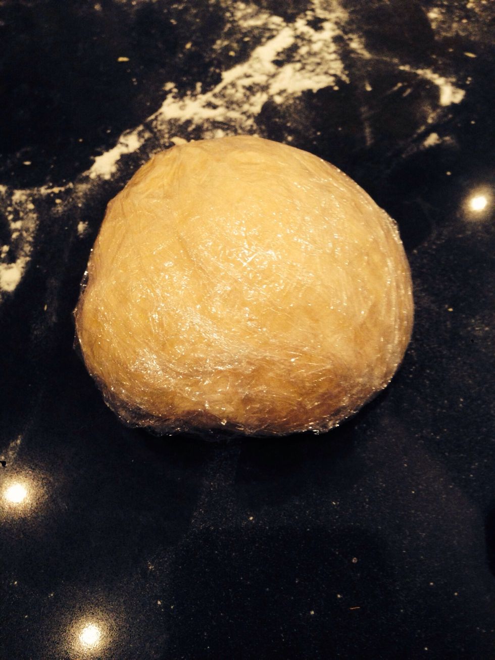 Cover with plastic and set aside for 30 minutes