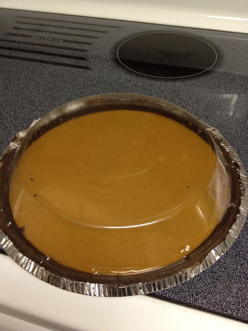 Cover with plastic lid.