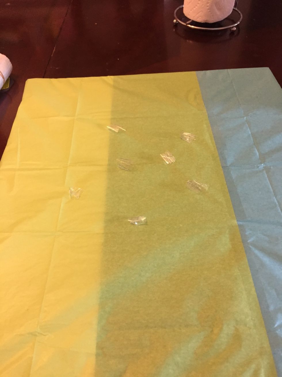 Cover with the paper