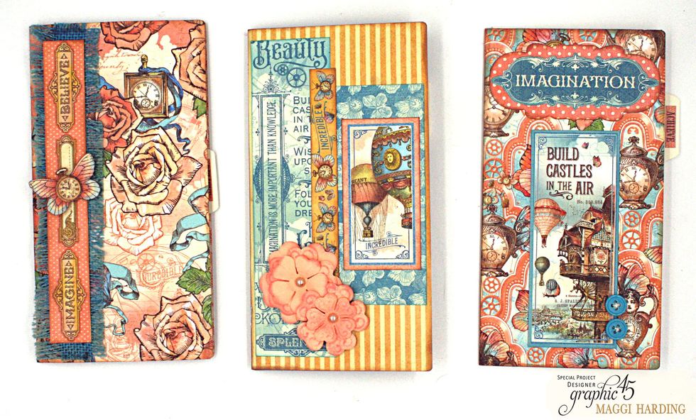 Covers of the 3 signatures.