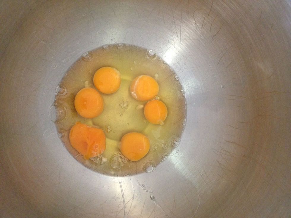 Crack eggs