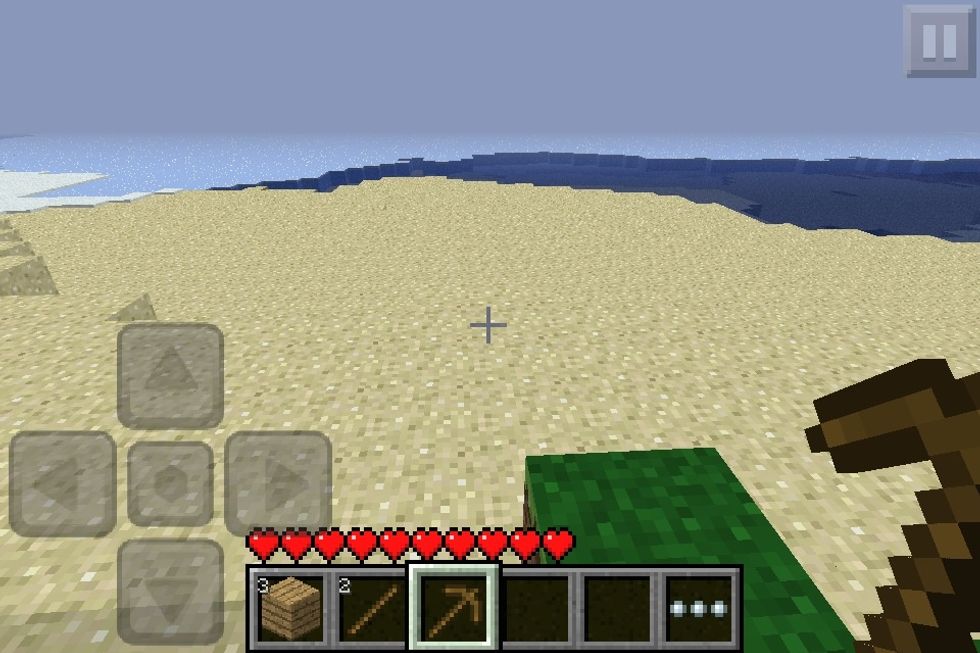 Craft 1 wooden pic axe