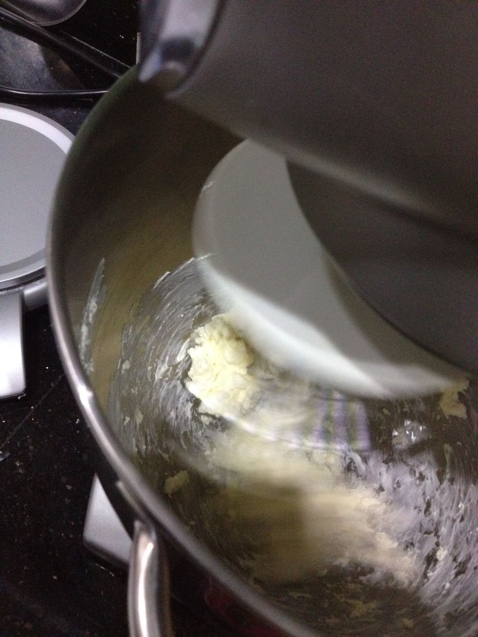 Cream it till very smooth, with absolutely no lumps.