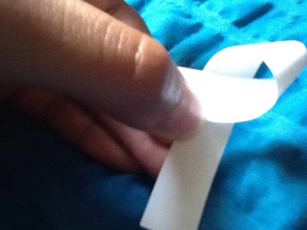 Create a loop with the paper