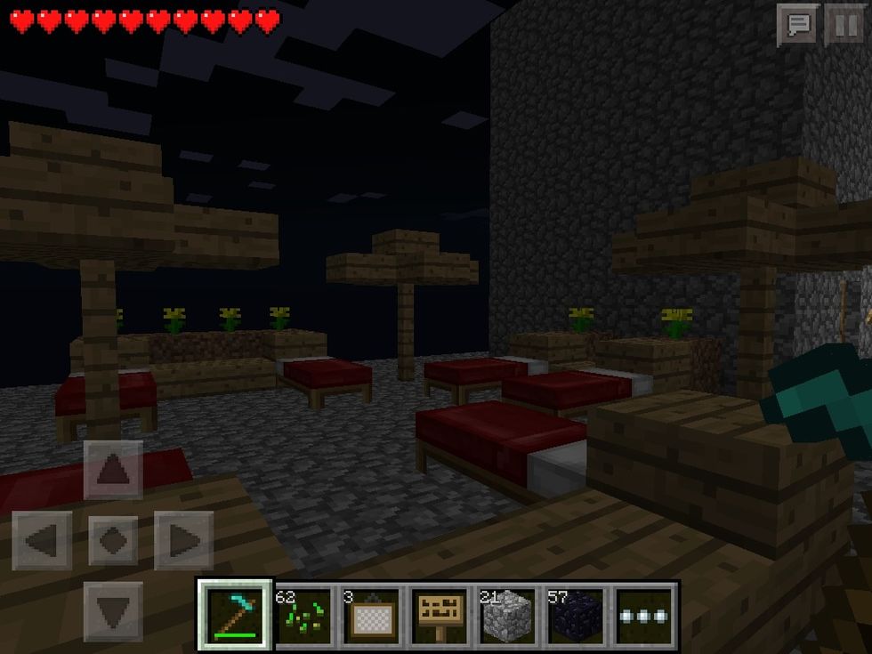 Create a relaxing area