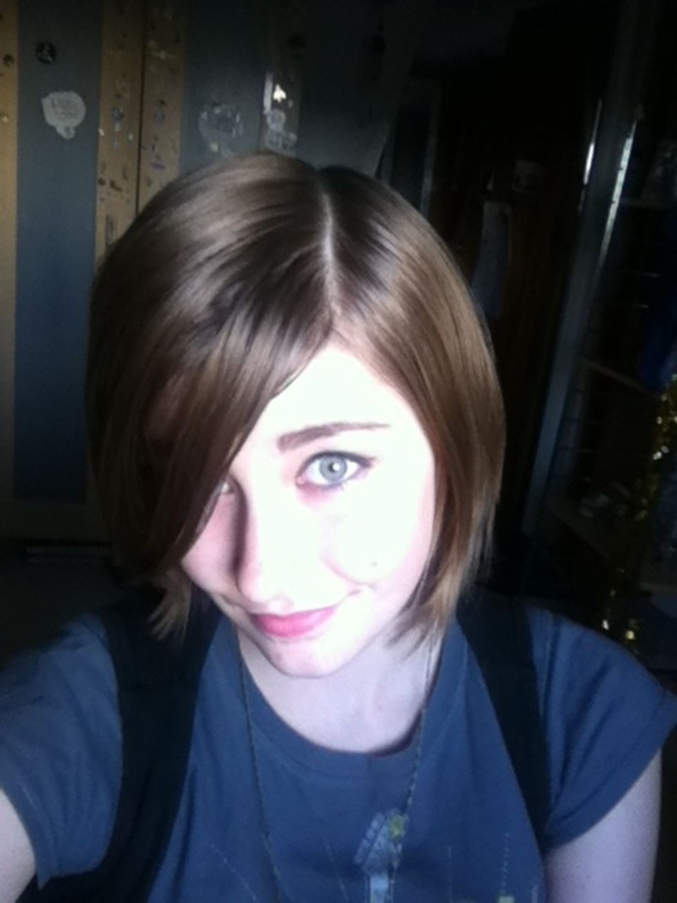 Create a side parting like so.