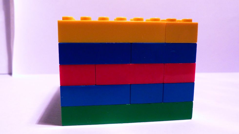 Create another thick layer above the 4th layer.