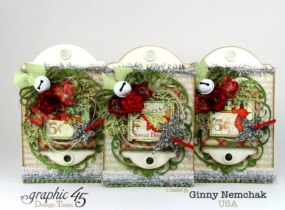 Create lots of tags to decorate your tree or display with your favorite seasonal decor.