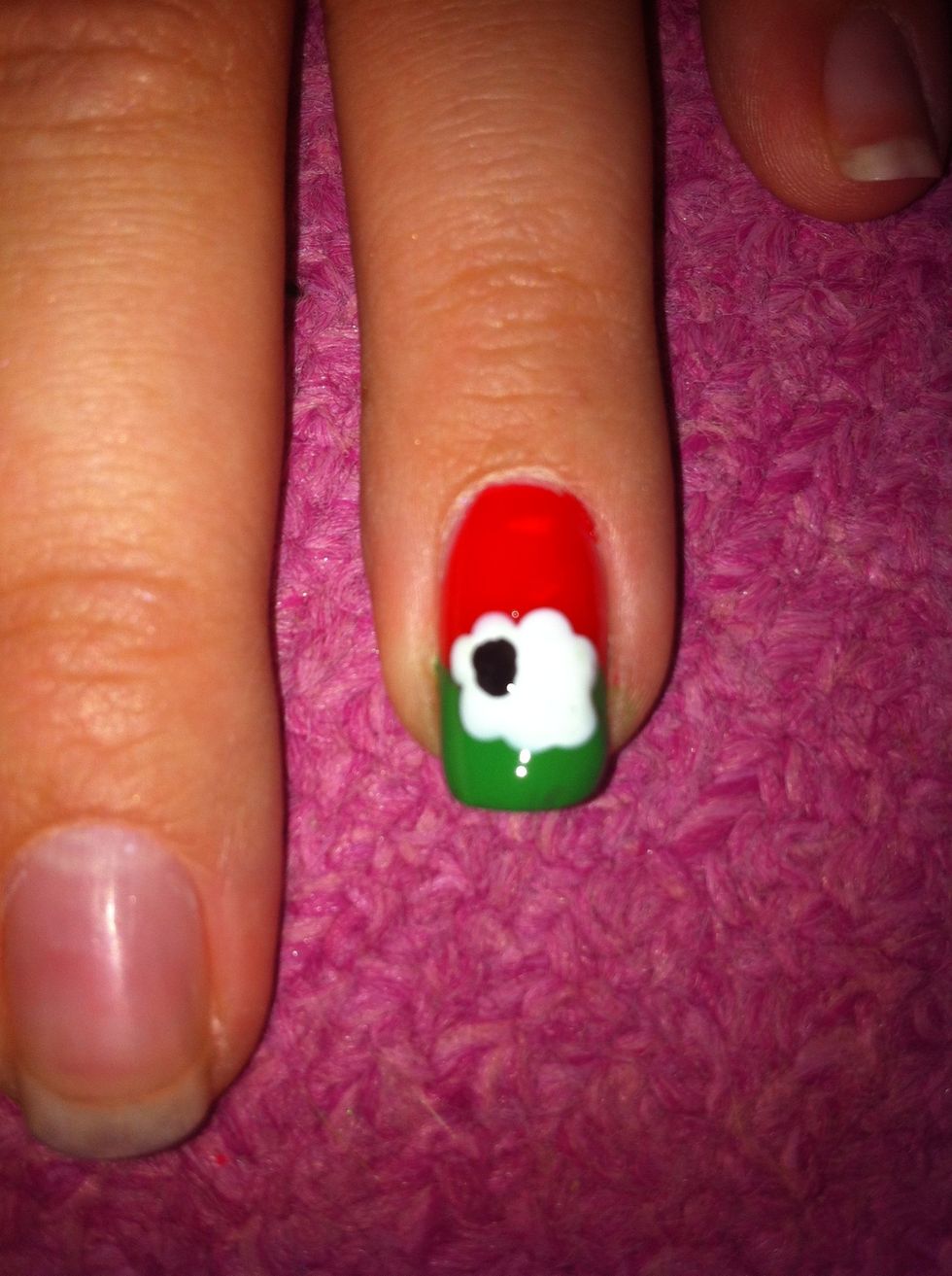 Create two dots at the end of the cloud, that join, and give the impression of an animal head.