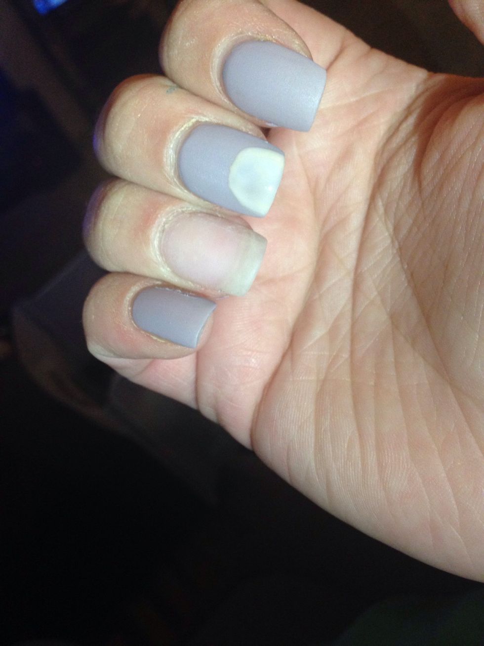 Create your belly by adding a creamy tan