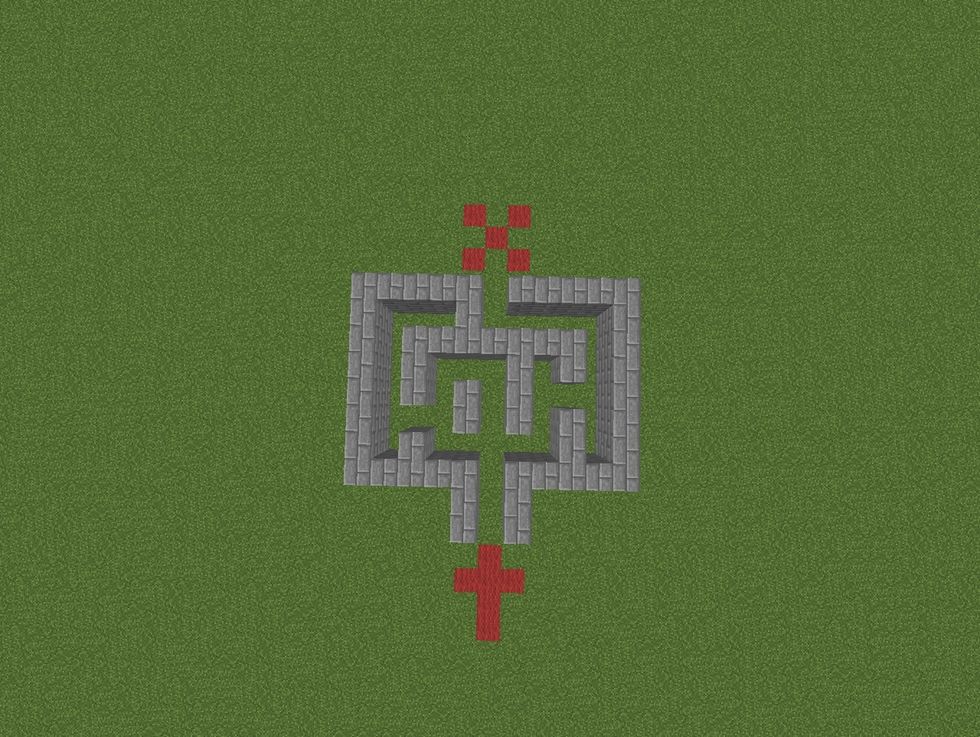 Create your maze using the blocks of your choice and put a pressure plate at the beginning.