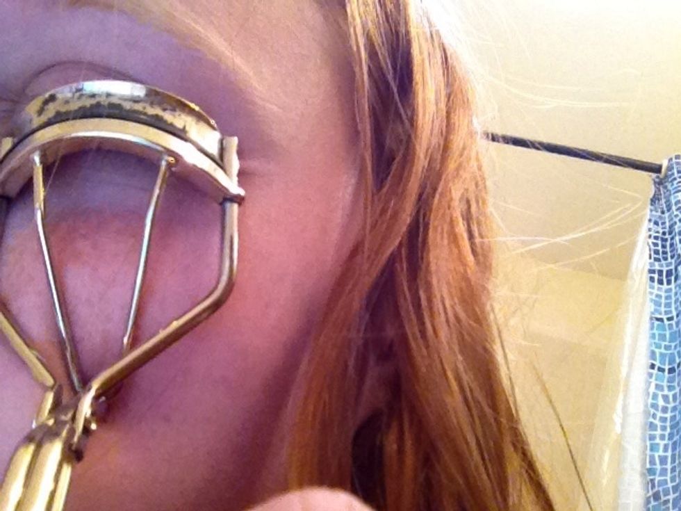 Crimp your lashes.