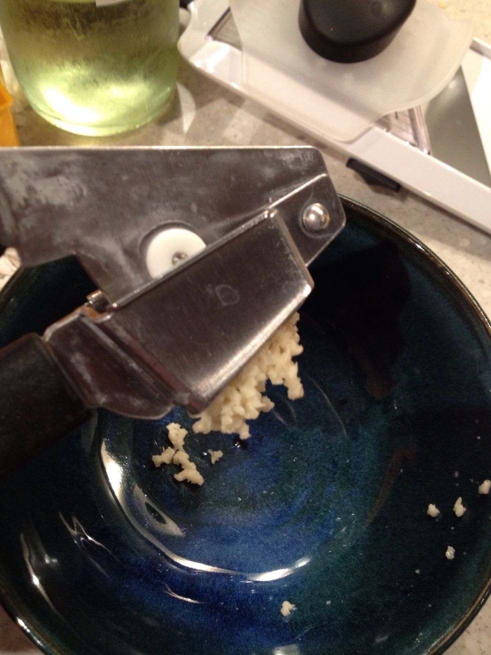 Crush all the garlic! Don't be afraid :)