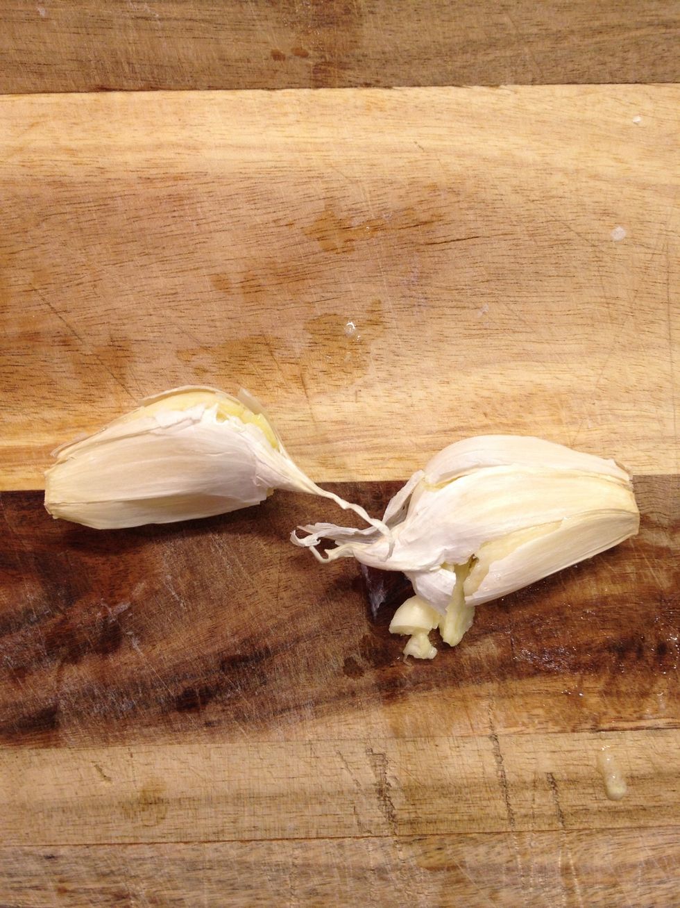 Crush it and add it to the pot.