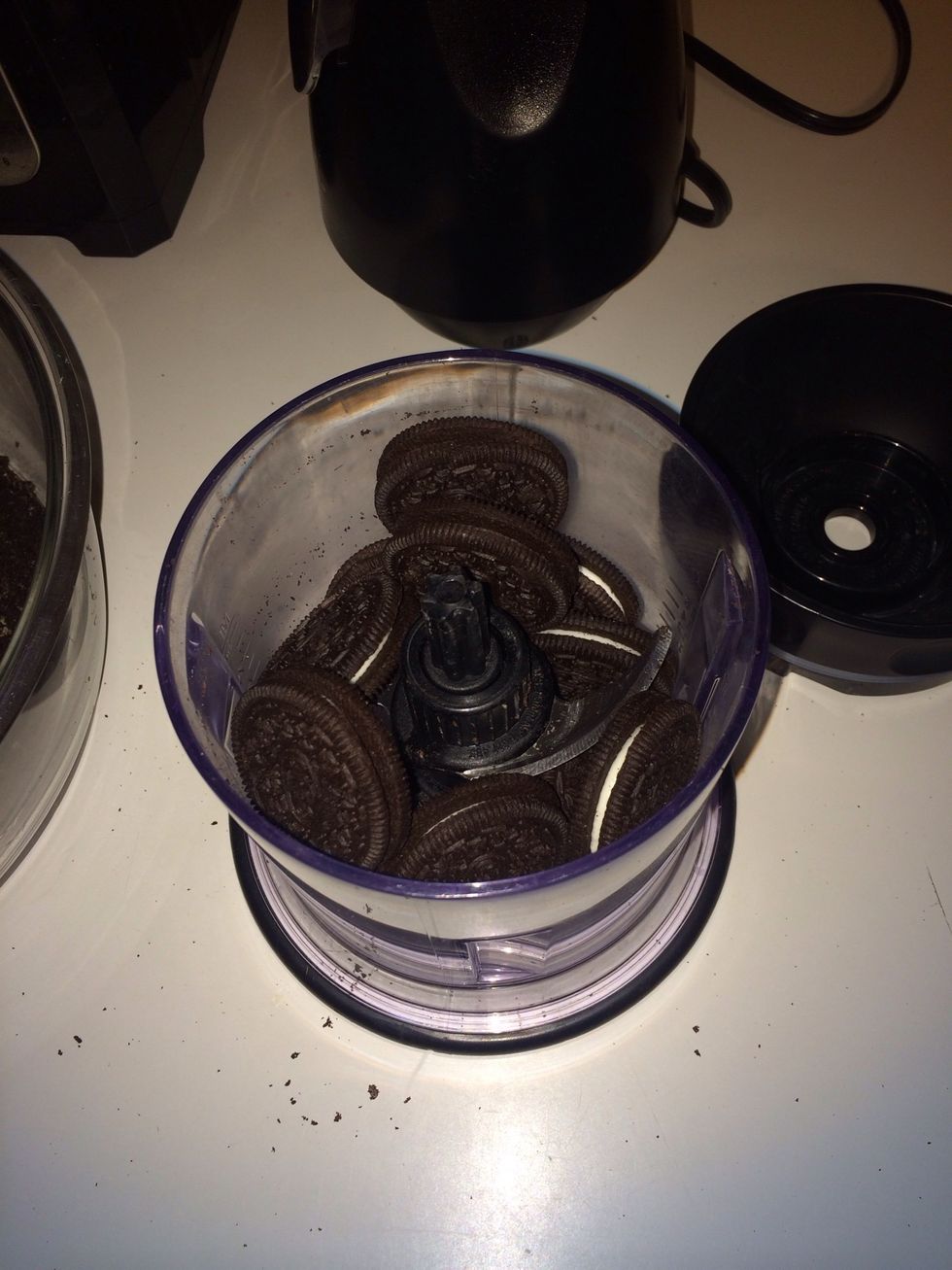 Crush oreos