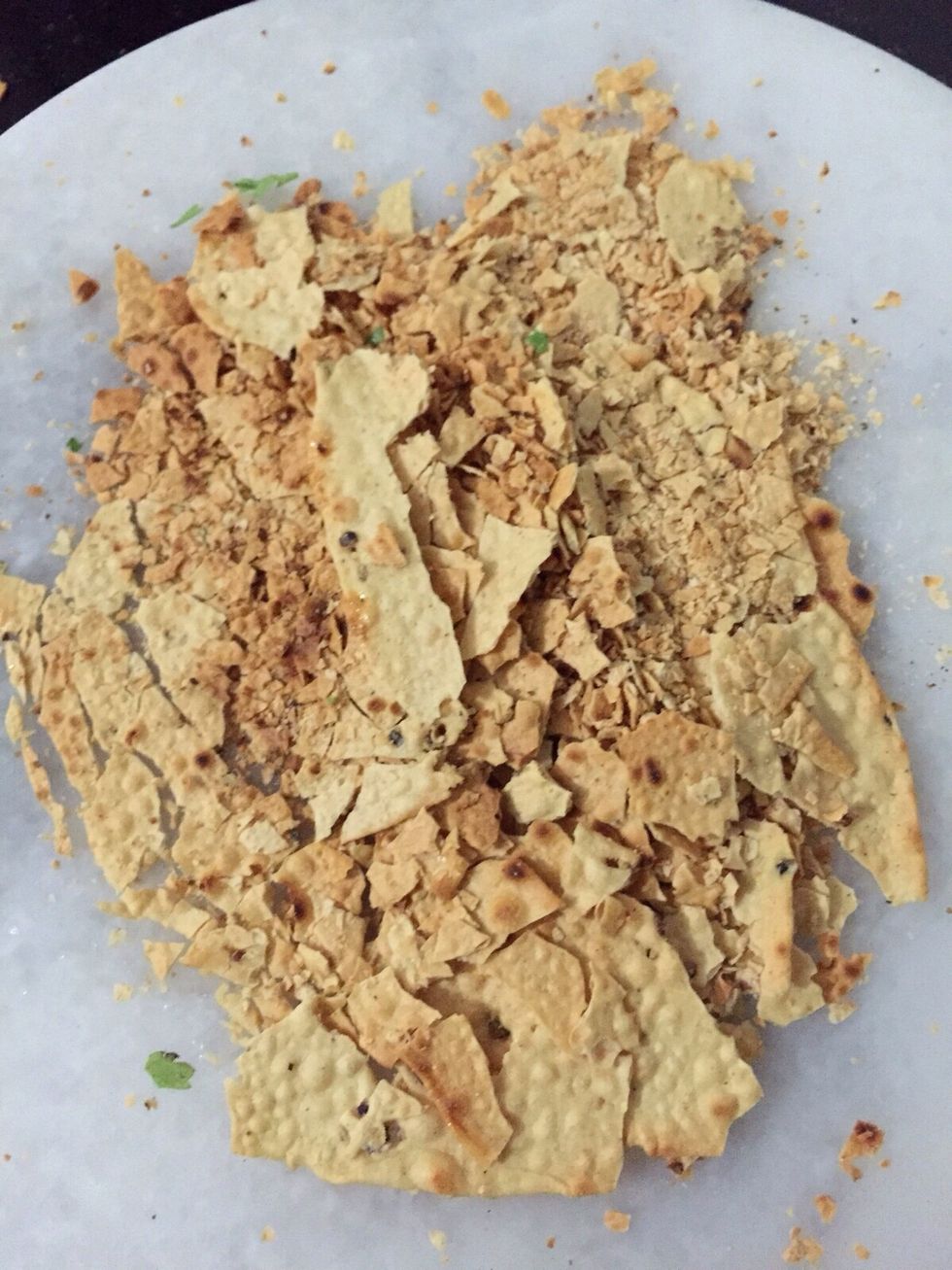 Crush them to coarse powder