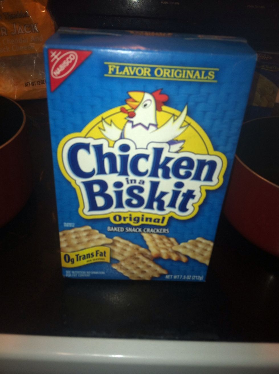 Crush up some crackers. Also, any kind of cracker will do.