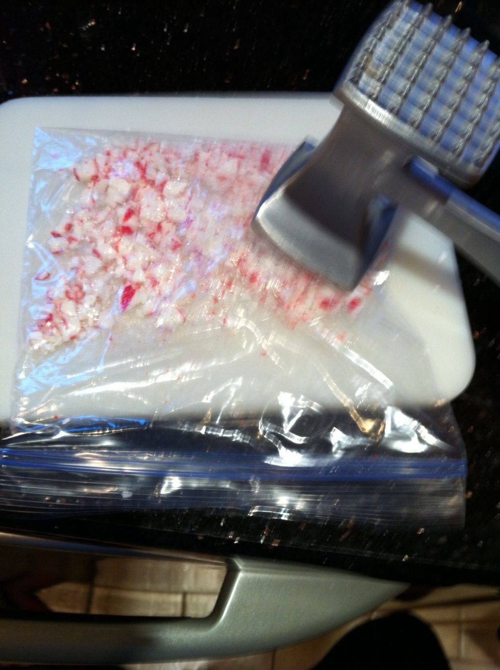 Crush up some peppermints