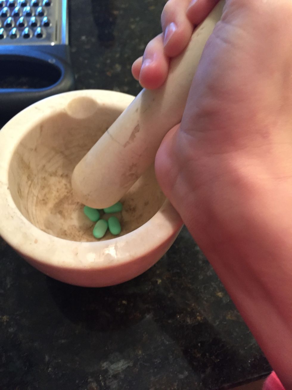 Crush you peppermint candy