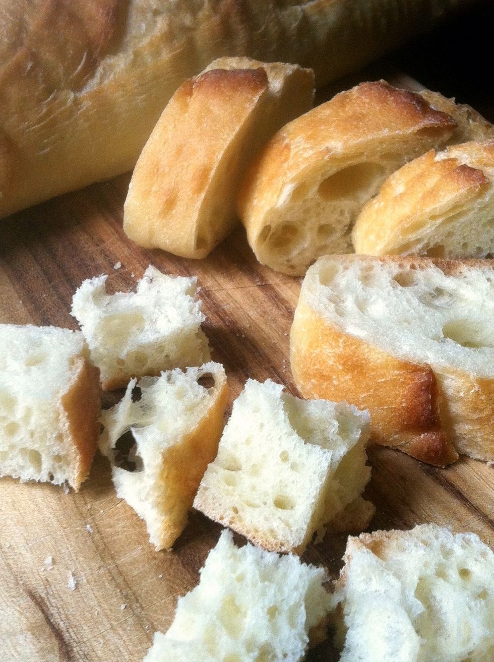 Cube baguette or bread